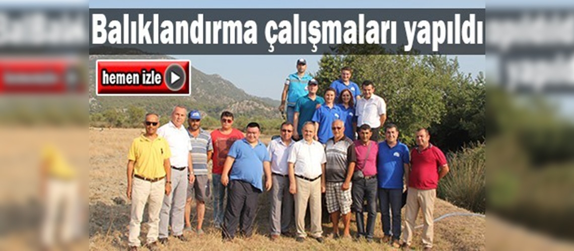 Ula ve Dalaman göletleri canlandı