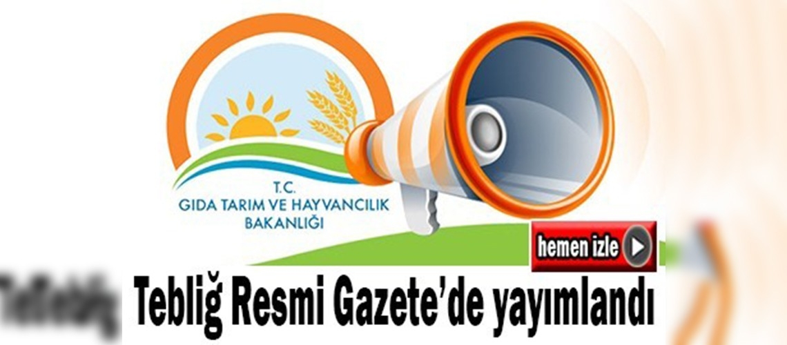 Bitkisel üretim destekleme ödeme esasları belirlendi