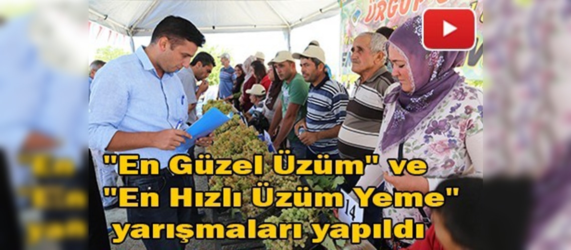 Ürgüp'te ''45. Uluslararası Bağ Bozumu Festivali''