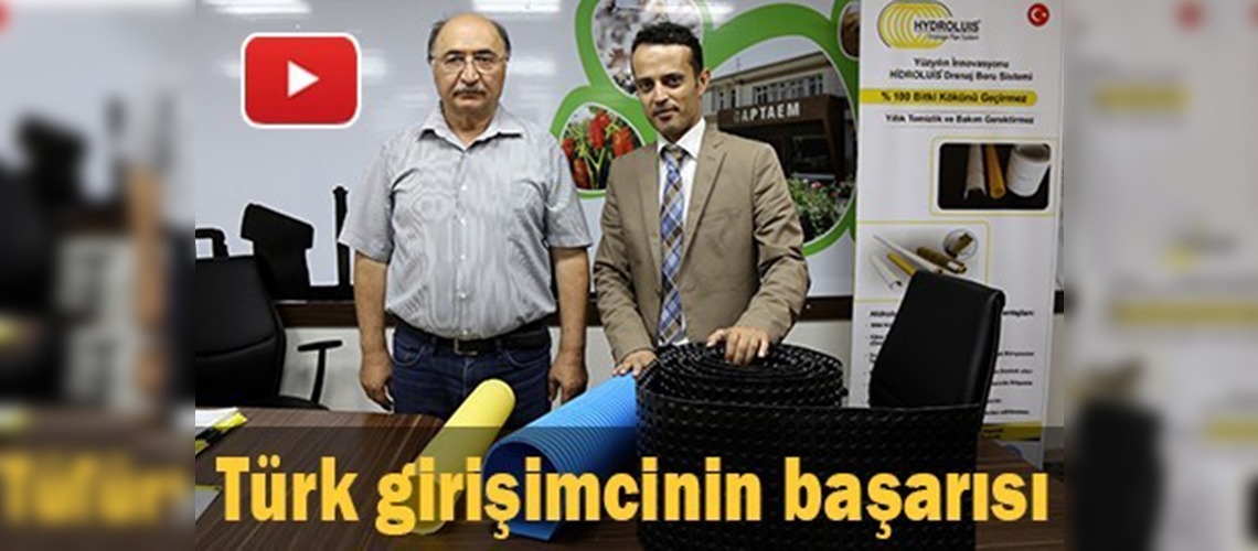 Tıkanmayan drenaj borusu yaptı