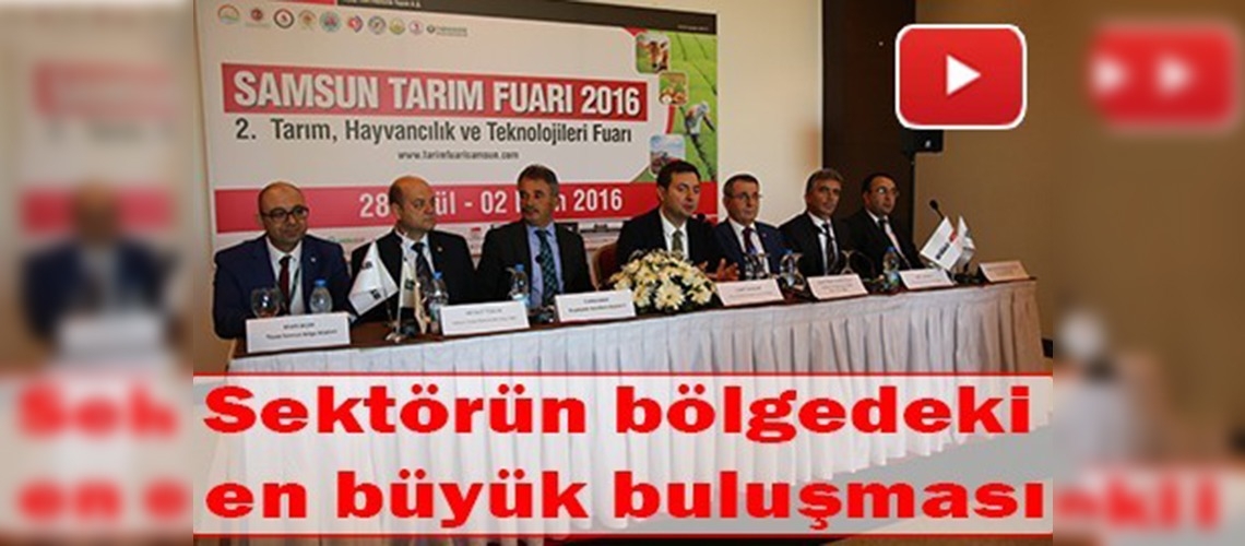 Samsun Tarım Fuarı açıldı