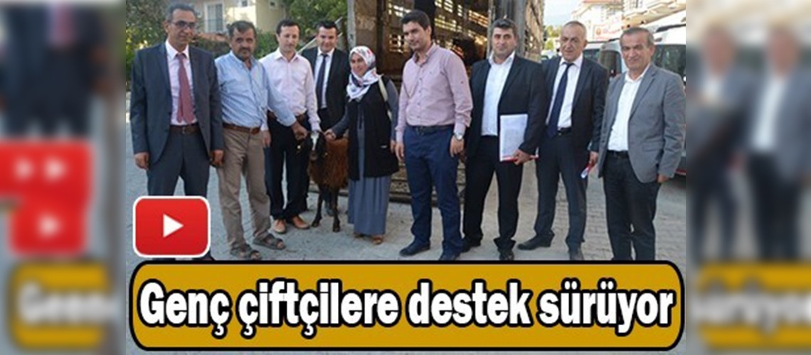 Genç çiftçilere destek sürüyor