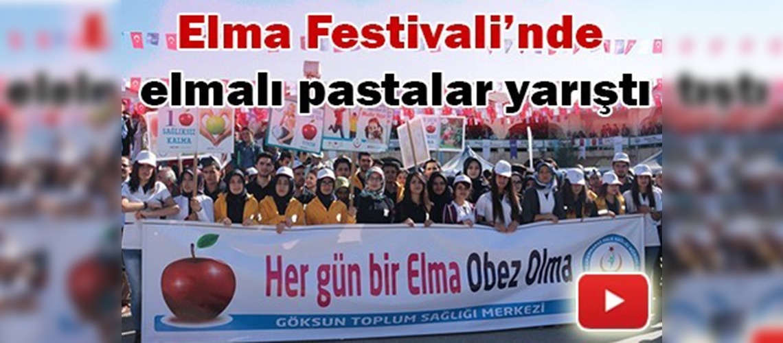 Göksun'da ''Elma Festivali'' yapıldı