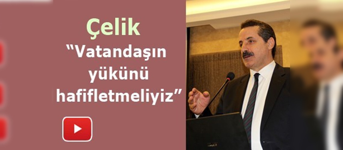 Bakan Çelik Sivas'ta