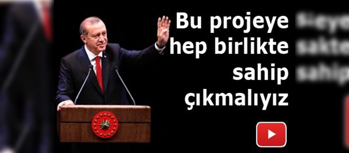 Cumhurbaşkanı: 'Milli Tarım Projesi her türlü takdiri hak ediyor'