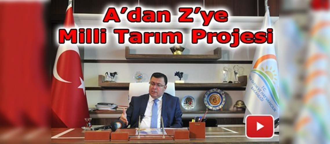 Akdamar Milli Tarım Projesi'ni anlattı