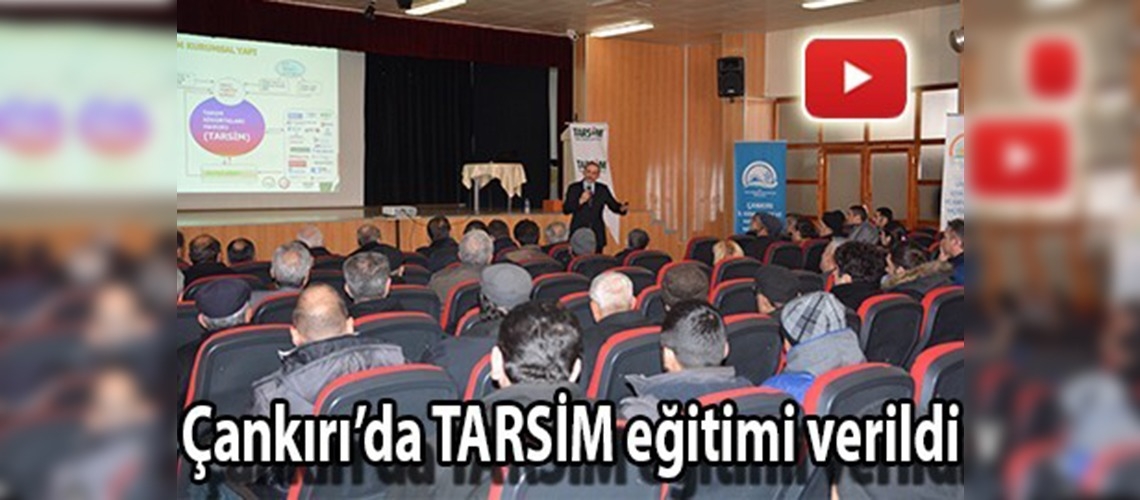 TARSİM bilgilendirme toplantısı