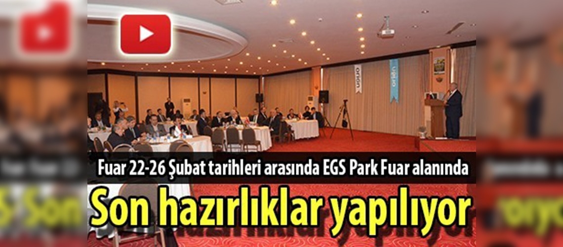 13. Ege Tarım Fuarı'na doğru