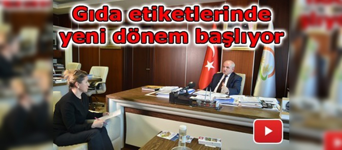 Gıda etiketlerinde yeni dönem başlıyor