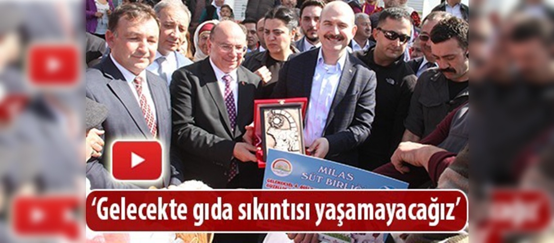 ''Gelecekte gıda sıkıntısı yaşamayacağız''