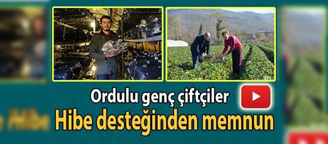 Genç çiftçilerin yüzü gülüyor