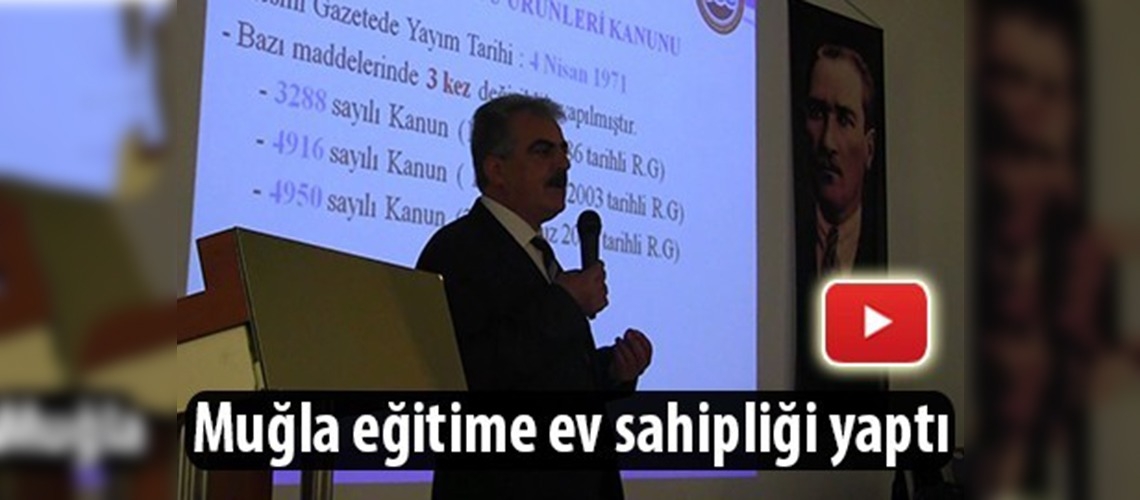 Muğla'da su ürünleri mevzuatı ve denetim eğitimi