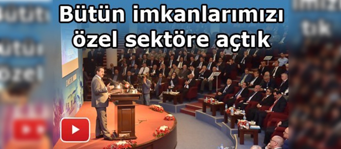 Bakan Çelik: Kamu-özel ayırımı yok