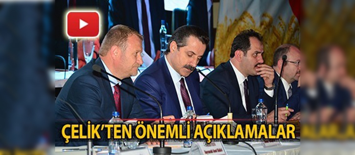 Bakan Çelik Ulusal Peynir Çalıştayı'na katıldı