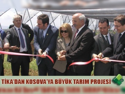 TİKAdan Kosovaya büyük tarım projesi