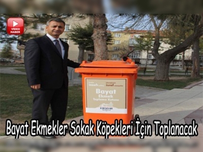 Kırşehirde bayat ekmekler artık ziyan olmayacak