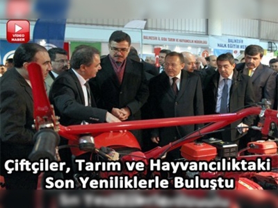 Balıkesir ve Mersin tarım fuarlarına ev sahipliği yaptı