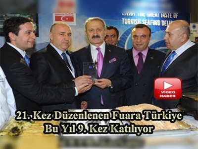 Avrupa Su Ürünleri Fuarı Brükselde açıldı