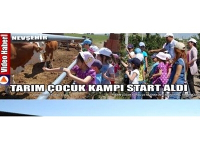 Tarım Çocuk Kursu Başladı