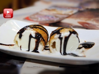 Kızarmış dondurma tam not aldı