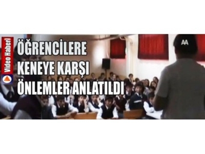 Öğrencilere Keneye Karşı Önlemler Anlatıldı
