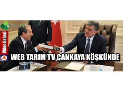 Cumhurbaşkanı Abdullah Gül Web Tarım Tvye Açıklamalarda Bulundu.