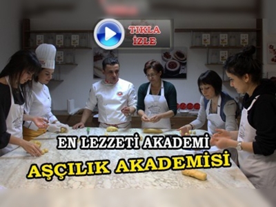 Lezzet peşinde bir akademi