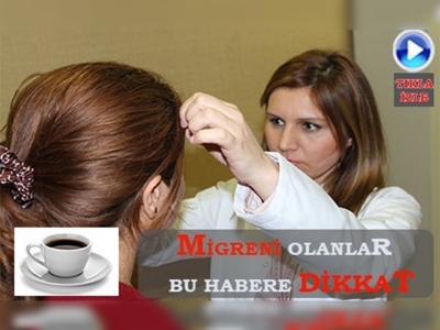 Migren için günlük bir fincan kahve için