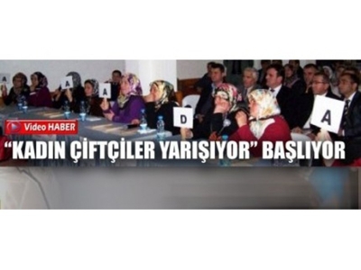Kadın Çiftçiler Yarışıyor