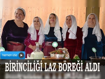 Giresun'da yöresel lezzetler yarıştı