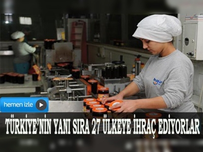 100 yıldır reçel yapıyor, 27 ülkeye gönderiyor 