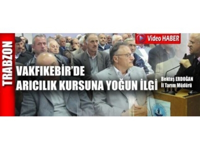Vakfıkebirliler Arıcılık Kursuna Adeta Akın Etti