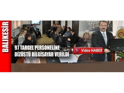 Balıkesir İl Tarım Müdürlüğü Dizüstü Bilgisayar Dağıttı