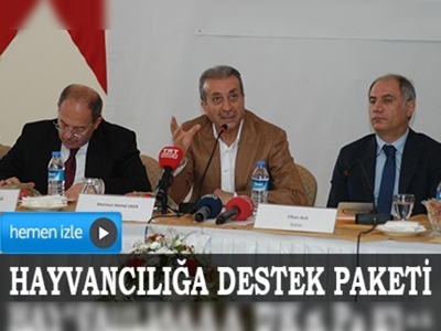 Doğu Anadolu Hayvancılığına destek paketi 