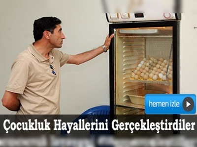 Atık malzemeden kuluçka makinesi yaptılar