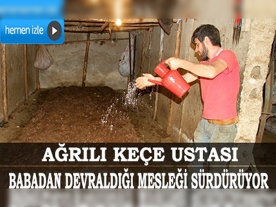 Unutulmaya yüz tutan değer: Keçecilik