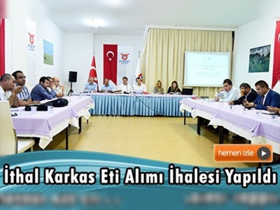 Et e Süt Kurumu Karkas Et Alım İhalesi Yaptı