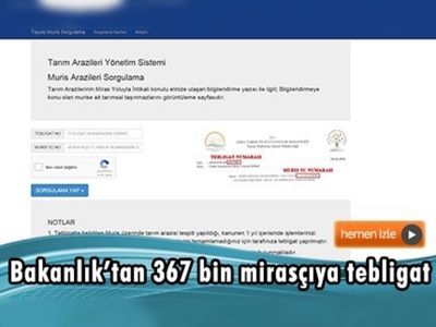 Tarım arazilerinin miras yoluyla bölünmemesi için harekete geçildi