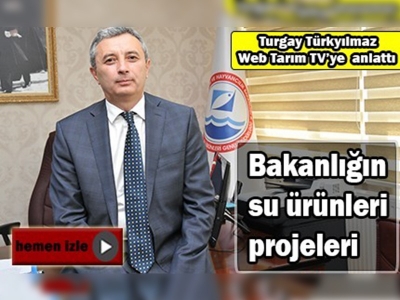 Bakanlığın su ürünleri projeleri