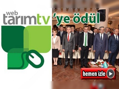 Web Tarım TV'ye ödül