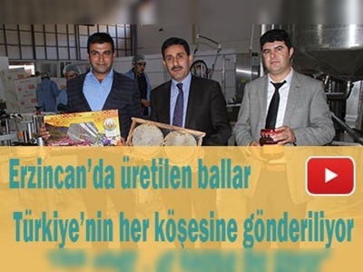 Erzincan'dan bin 650 noktaya çiçek balı