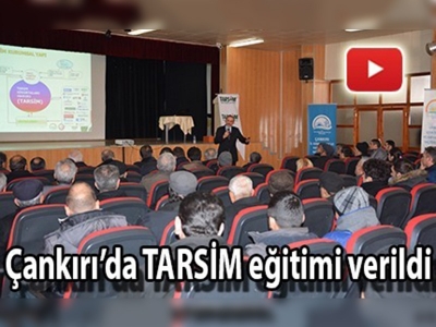 TARSİM bilgilendirme toplantısı
