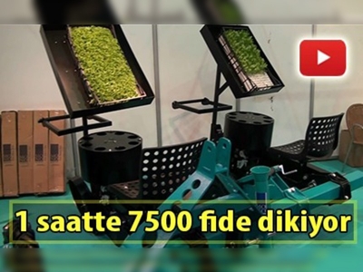 Fide dikim makinesi üretti