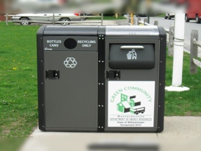 Dolu çöp kutularına güneş enerjisi  ile çözüm