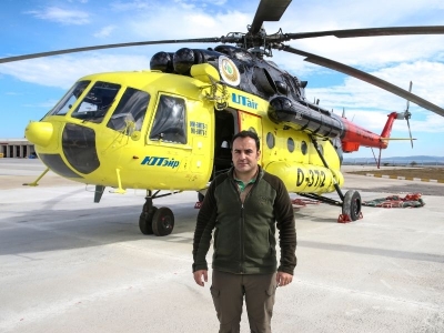 Yaralandı, pes etmedi, yeşil vatan için göreve döndü