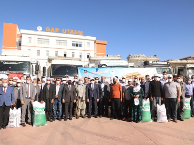 Diyarbakırlı üreticilere tohum desteği