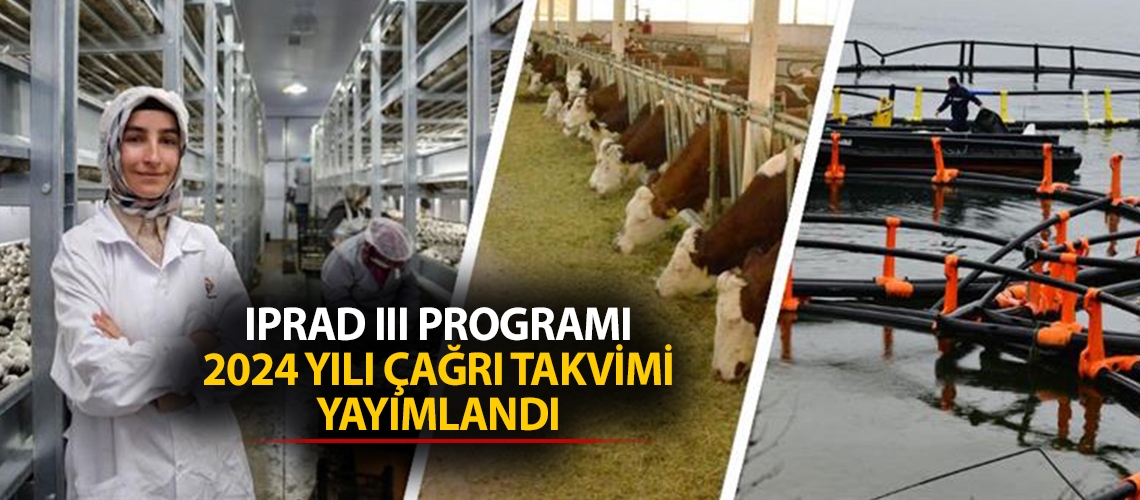 IPARD III Programı 2024 yılı çağrı takvimi yayımlandı