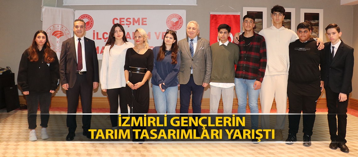 İzmirli gençlerin tarım tasarımları yarıştı