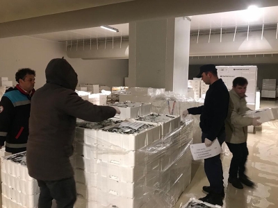 Kaçak avlanan 20 ton balığa el konuldu