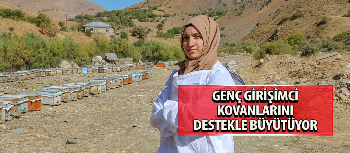 Genç girişimci kovanlarını destekle büyütüyor